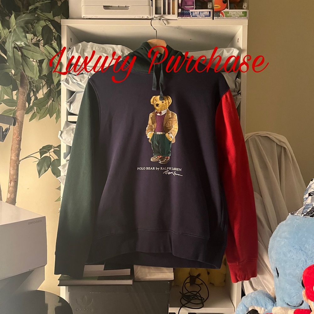 Polo Exclusive | Unavailable Hoodie With mix match color sleeves & authentic